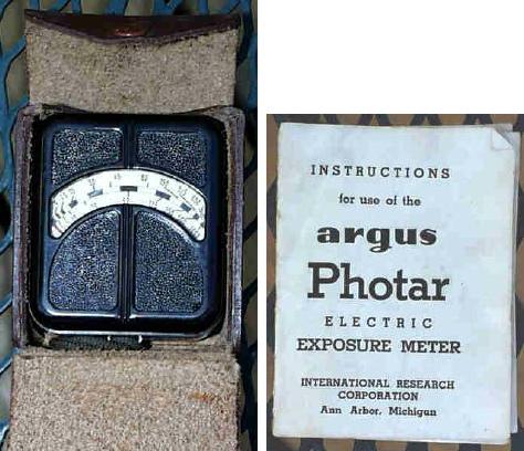 Photar Exposure Meter